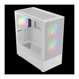 Case GAMDIAS TALOS M3 Mesh White ARGB – Mid Tower, 3 Fan ARGB PWM